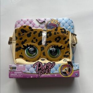 SPIN Master Purse Pets Leopard Print Bag. NWT